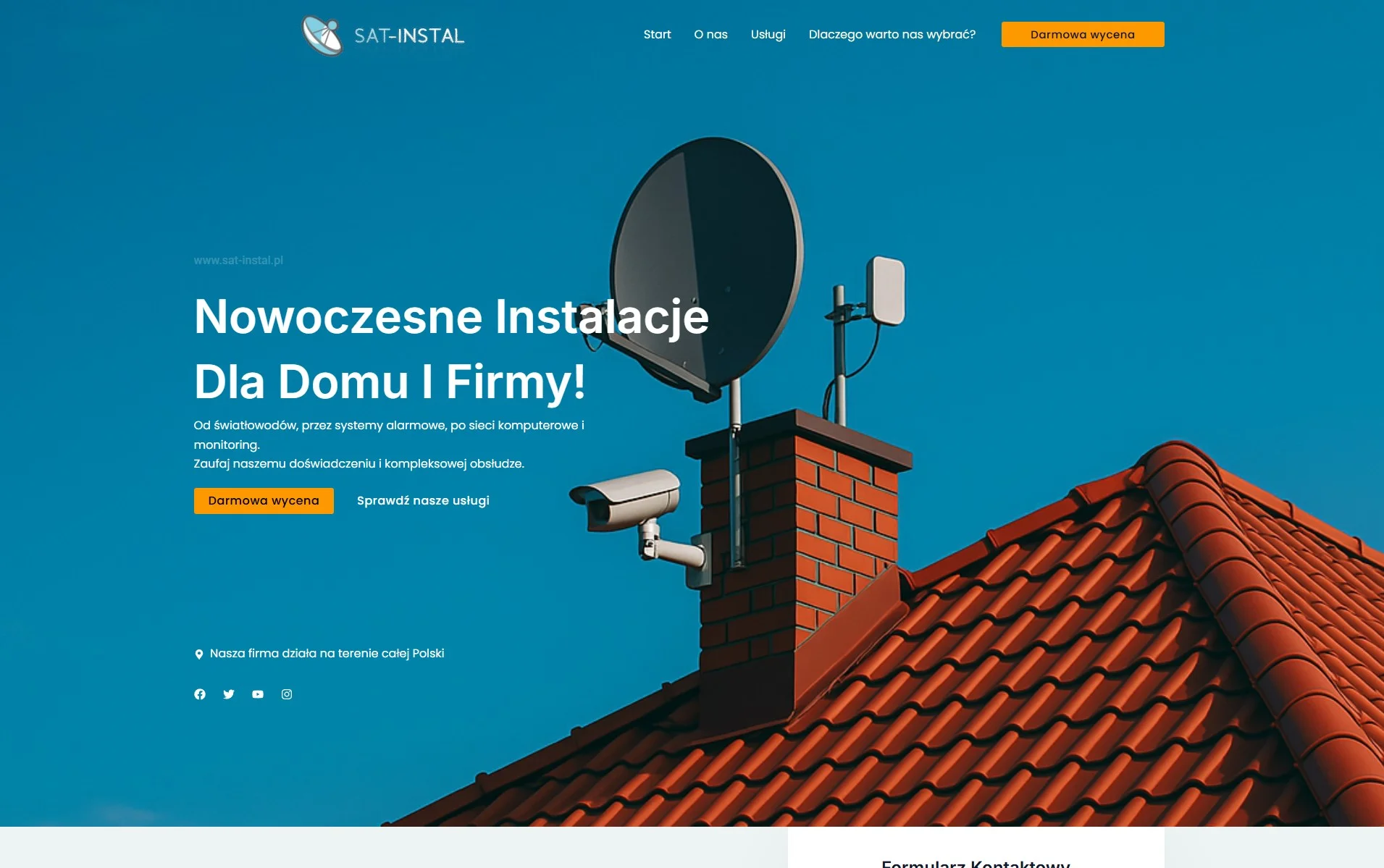 Strona sat-instal.pl